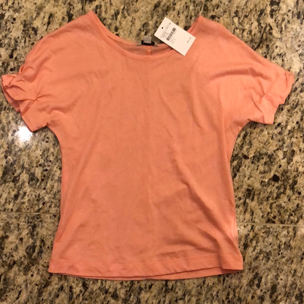 🛒 Pink Ruffle Sleeve Top Size: 10
